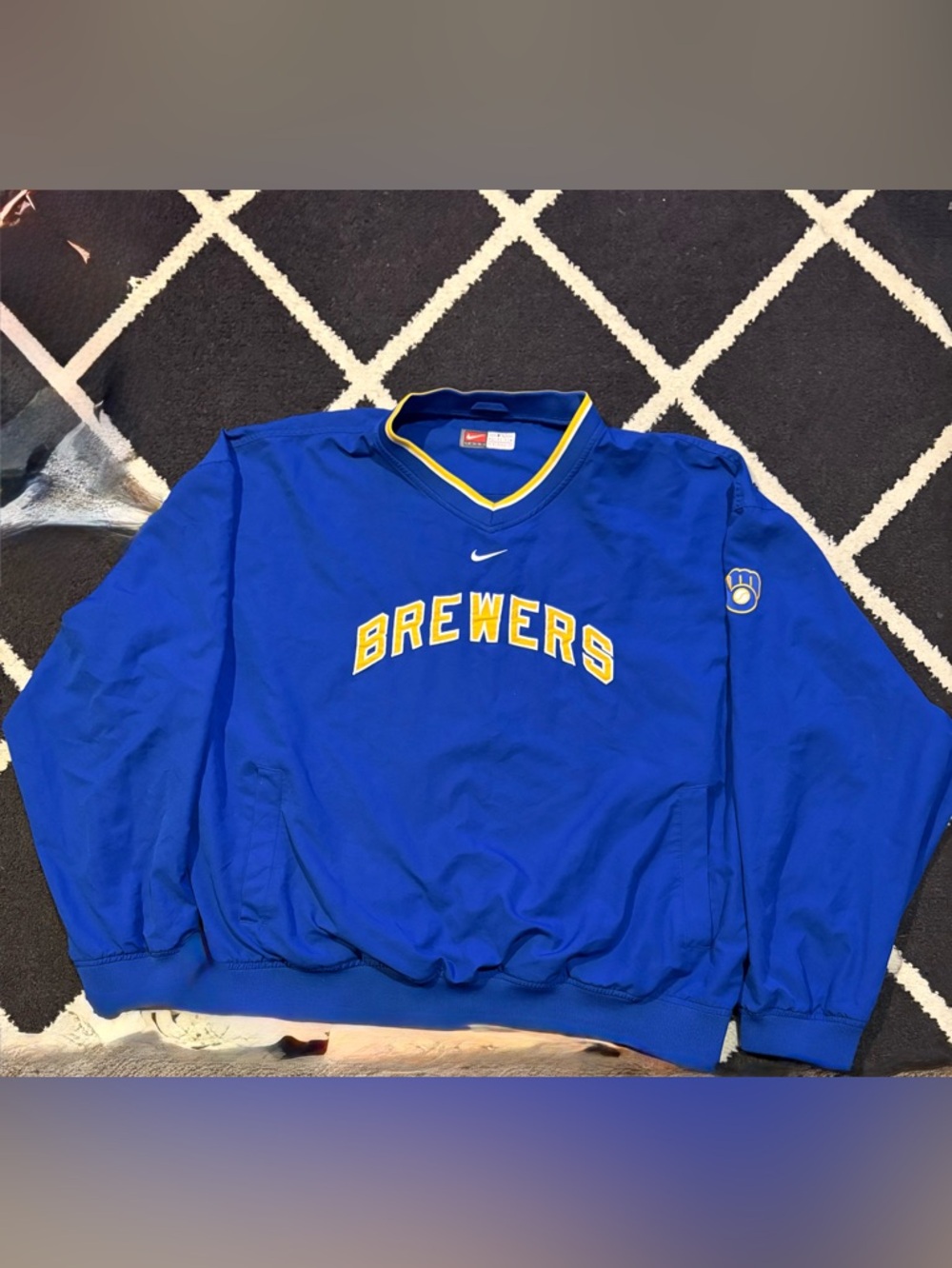 Nike Milwaukee Brewers Pullover